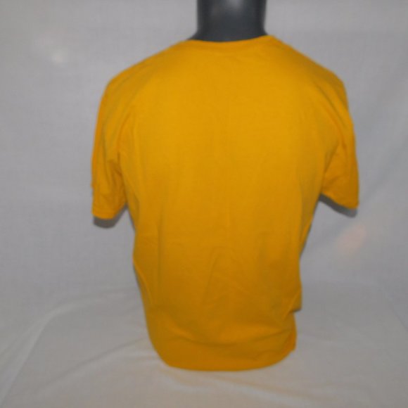 Danny Duncan Yellow White VIRGINITY ROCKS T Shirt MENS L - Picture 6 of 7